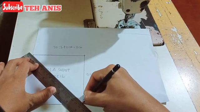 CARA MEMBUAT POLA SUDUT SARUNG KASUR ATAU SPREI смотреть онлайн