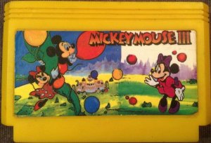 Dendy (Famicom,Nintendo,Nes) 8-bit Mickey Mouse 3 - Yume Fuusen, Полное Прохождение