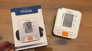 Blood Pressure Monitor Upper Arm, Mebak Automatic Digital BP Machine Cuffs for Home Use