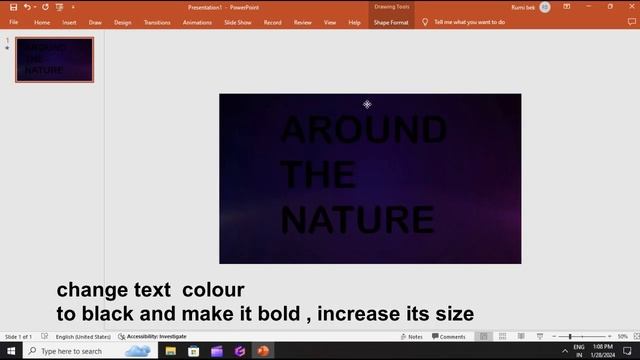 glowed text slide power point , professional powerpoint , easy powerpoint смотреть онлайн