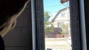 75. Установка безрамного окна в дом из газобетона # Вклейка стеклопакета в проём утеплённый ЭППС.