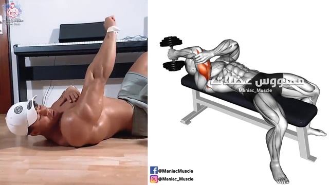 BEST 8 TRICEPS Workout  Maniac Muscle