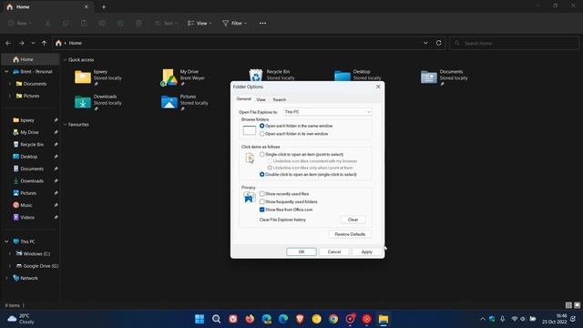 How to change the Windows 11 22H2 File Explorer default startup page смотреть онлайн