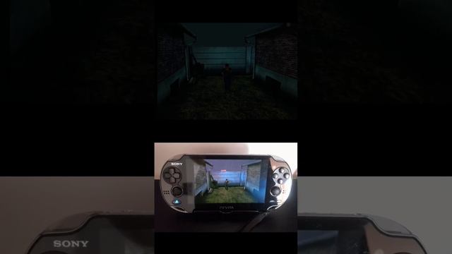 Resident Evil Code Veronica On PsVita with Flycast Dreamcast emulator : Scene Run Claire Run.