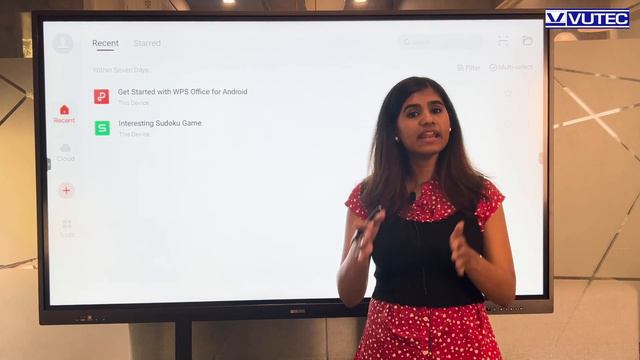 Demo video on the Android Feature in the VUTEC Interactive Flat Panel - Digital Education made easy смотреть онлайн