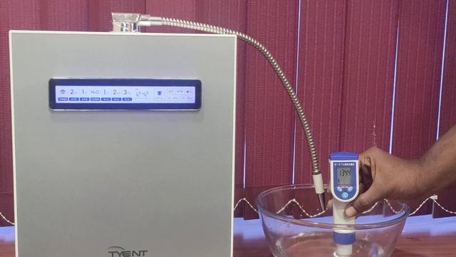 Tyent NMP-7 Alkaline water ionizer Hydrogen test смотреть онлайн