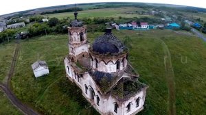 Заброшенная церковь в с. Николаевка Курганская область