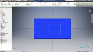 Видеоурок 04. Построение 3D модели пластиковой коробки в AutoCad Invertor