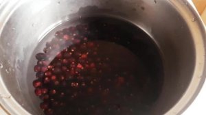 Кисель из черной смородины
