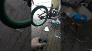 самодельный электровелосипед из гироскутера