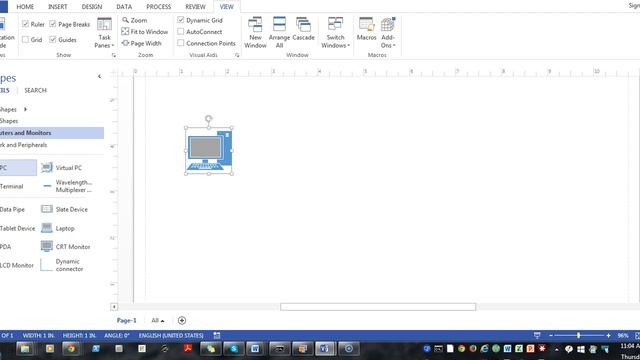 Insert Visio Diagram into Word смотреть онлайн