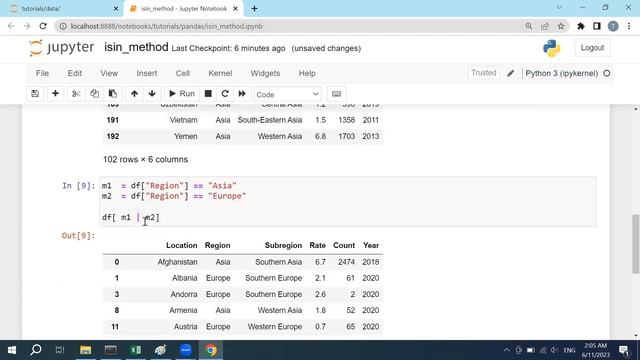 Exploring Data with Pandas #20:  Mastering the .isin() Function