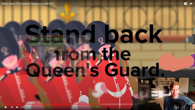 Californian Reacts | What Does The Queens Guard Actually Do? смотреть онлайн