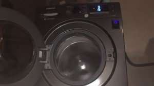 Samsung EcoBubble WW90J5446FX/LP - open door spin