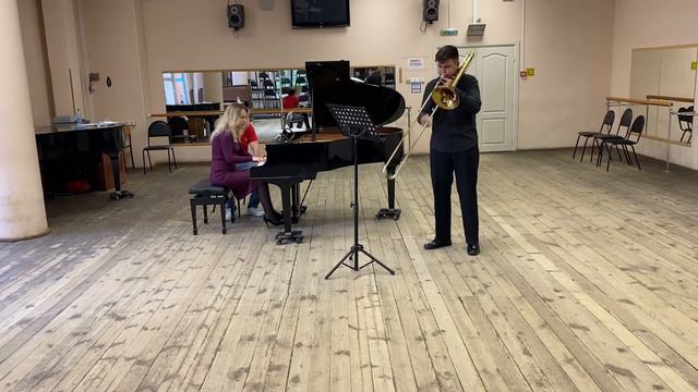 Derek Bourgeois: Concerto for Bass trombone and Band смотреть онлайн