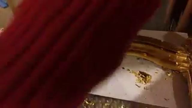 Золочение сусальным золотом 2