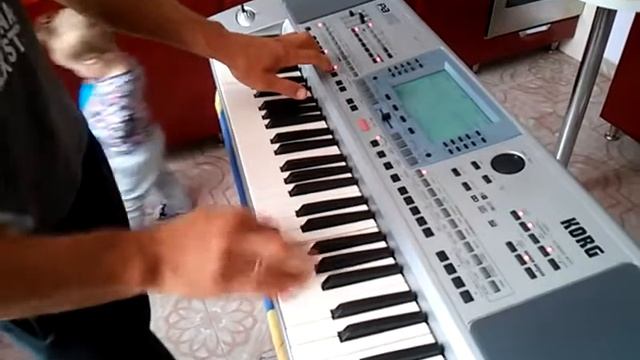 Інструментальна весільна полька на синтезаторі korg pa50 смотреть онлайн