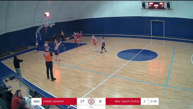 МБУ СШ «Уникс-Юниор» (Казань) - МБУ СШОР «ИВС» (Тула) смотреть онлайн