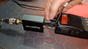 Yaesu FT-60 и SpyVerter