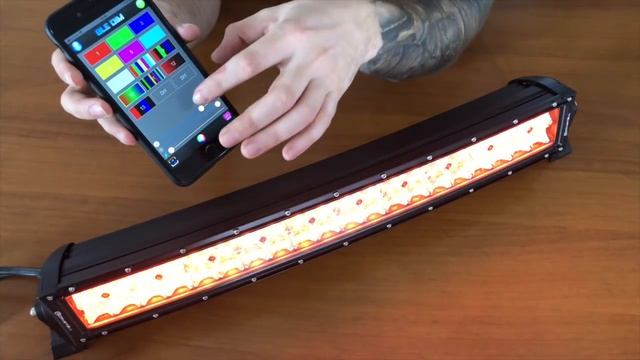 Обзор 22" RGB-панели CRYSTALL 120 Ватт (с изменяемым цветом свечения) смотреть онлайн