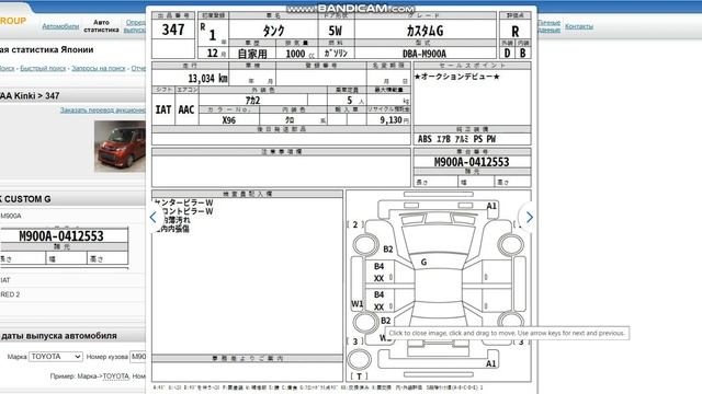 Toyota Tank, Daihatsu Thor торги на аукционе смотреть онлайн