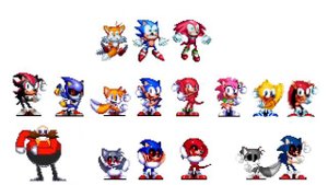 Sonic И Tails Расширенные танцы - Маджин, Наклз, Шэдоу, Эми, Эггман, Майти, Рэй, CD, Sonic.exe