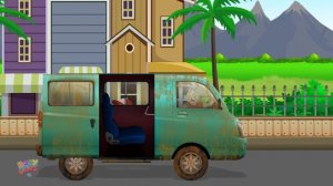 Gaz Car Toy Garage + More Vehicle Cartoon Videos for Toddlers