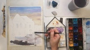 Нарисуй АРХИТЕКТУРУ Угловая перспектива. 2 урок