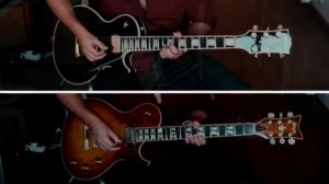 Eagles - Hotel California (All Guitar Solos Cover) | Tokai LC230S BB | Schecter Solo 6 Custom