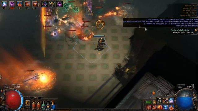 Path of Exile [3.1] прохождение от А до Ц [19] Жестокий Лабиринт