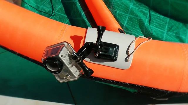 Крепление экшн-камеры на передний край кайта смотреть онлайн