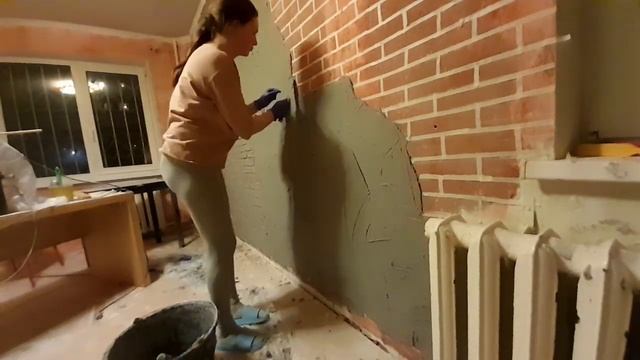 Ремонт детской женскими руками/DIY #diy