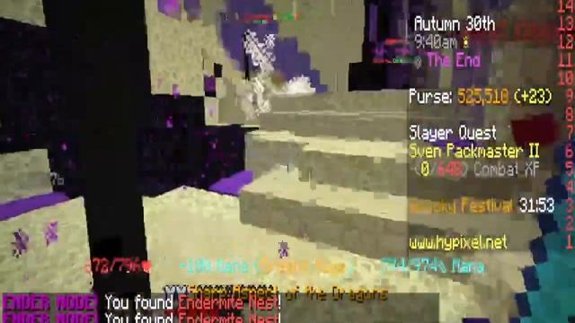Ender Node Mining FOR TEN HOURS (hypixel Skyblock) смотреть онлайн
