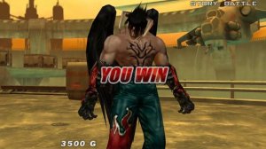 Tekken 5: Dark Resurrection - Devil Jin Story Mode - PSP Gameplay (No commentary)