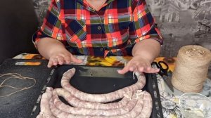 Домашняя Колбаса УКРАИНСКАЯ С ЧЕСНОКОМ. Домашняя Колбаса из Свинины Рецепт