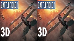 Battlefield 1 3D VR video 3D SBS VR box google cardboard