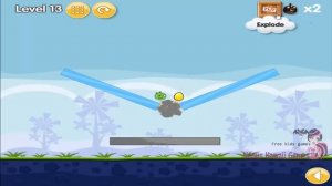 Angry Birds Bomb Bird Skill Game Walkthroug Levels 1-20