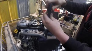 Лодочный мотор #Honda 40 Итоговый замер компрессии