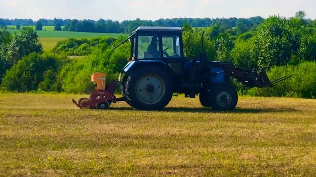 Подсев летний с Луговой сеялкой Vredo Татарстан