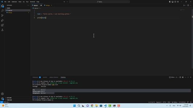 Python For Beginners 06 - Package Manager