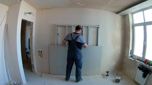 Г/К портал с подсветкой под телевизор .БЫСТРО. Просто смотреть онлайн