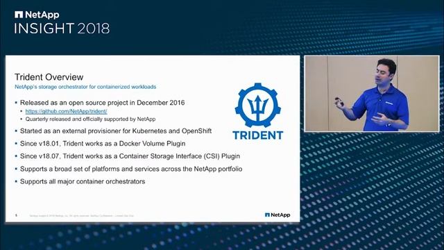 Using Trident with Kubernetes смотреть онлайн