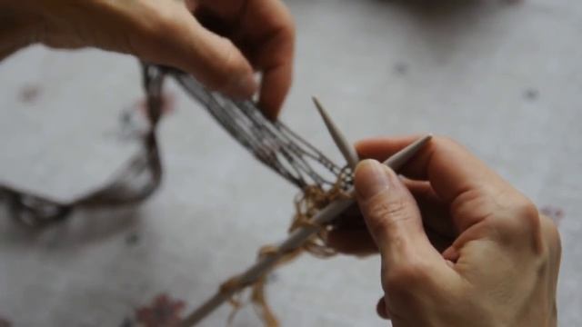 Вязание необычной пряжей смотреть онлайн