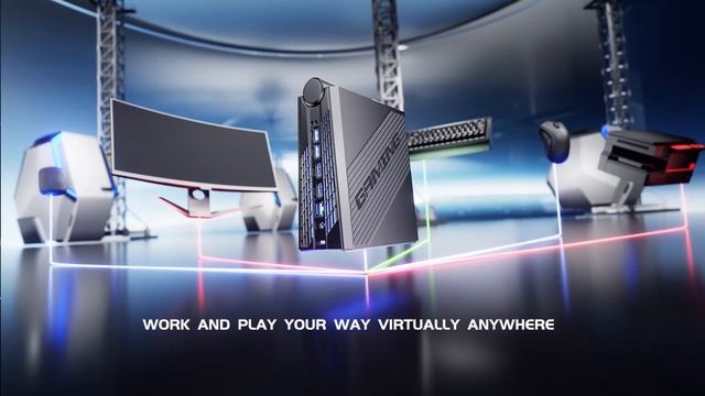 AD08 - 12650H : NiPoGi Mini PC Gamer - Intel Core i7-12650H - 32GB DDR4 512GB