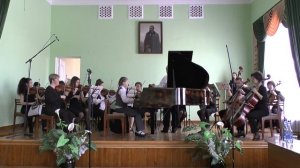 Бах Концерт №7 (соль-минор) 1 ч. для фортепиано с оркестром