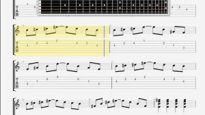 Beatles The   And Your Bird Can Sing GUITAR 1 TABLATURE