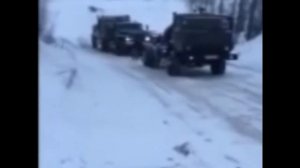 Суровые водители на зимниках Крайнего Севера Русские грузовики на бездорожье 201