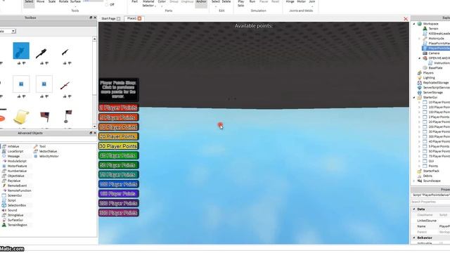 How to add player points to your game, ROBLOX смотреть онлайн