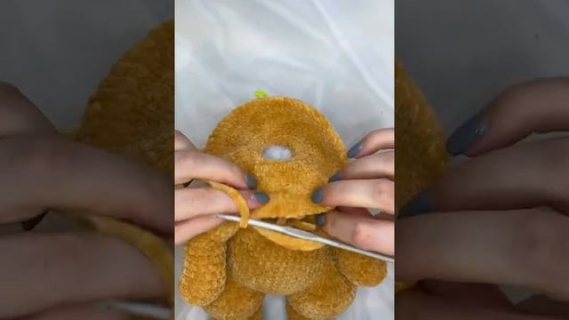 МК Зайчишка Тишка. Ввязываем мордочку..mp4