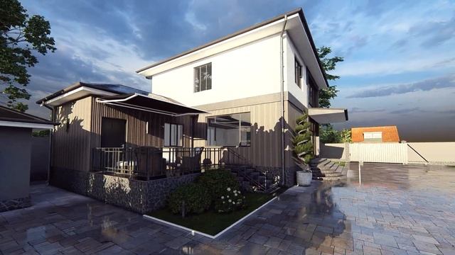 Разработка фасада жилого дома смотреть онлайн